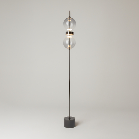 Lampadar DOUBLE MOON, Metal Negru, 15W, MAYTONI MOD478FL-L15B3K [2]