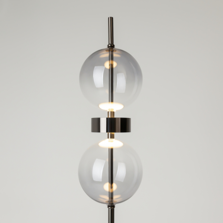 Lampadar DOUBLE MOON, Metal Negru, 15W, MAYTONI MOD478FL-L15B3K [4]