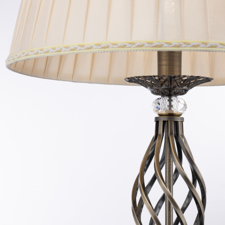 Lampadar Grace RC247-FL-01-R, cu intrerupator, 1xE14, arama+bej, IP20, Maytoni [3]