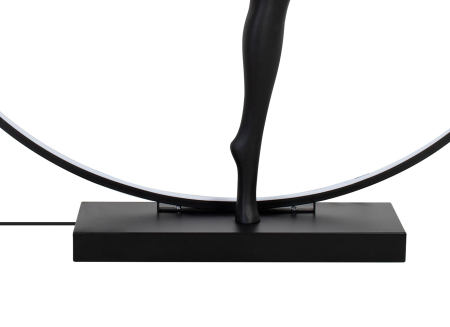 Lampadar Human Acrobatic 202x75x210 cm, Fibră de Sticlă Negru - Moosee [7]