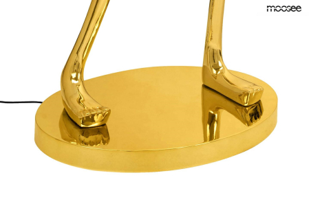 Lampadar Human Gold Premium 80x70x180 cm, Fibră de Sticlă Titan Auriu de Lux - Moosee [7]