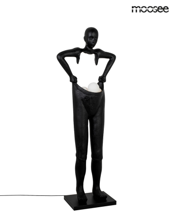 Lampadar Human Houdini 71x34x182 cm, Negru - Moosee [1]
