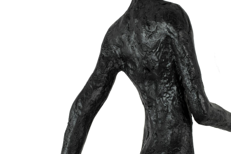 Lampadar Human Square 218 135x40x218,5 cm, Fibră de Sticlă și Oțel Negru - Moosee [5]