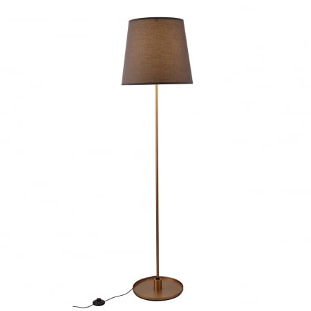 Promotii - Lampadar iluminare LED Oviro Ø 40x156 cm material textil/metal/acril, F0040 - Maxlight
