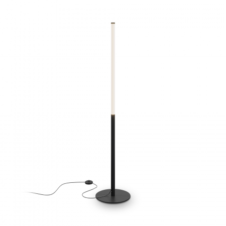 Lampadare - Lampadar LED Ray Z012FL-L18B3K, cu intrerupator, 18W, 2100lm, lumina calda, IP20, negru, Maytoni