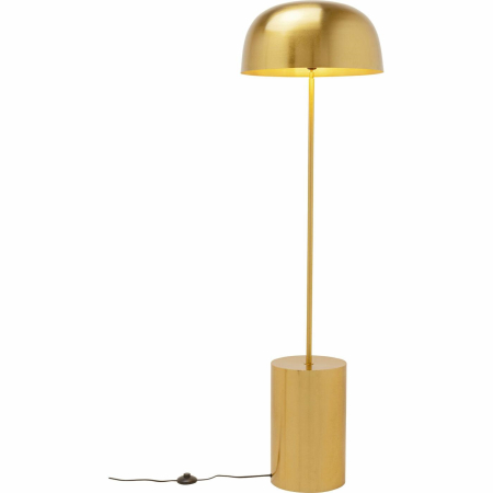 Produse - Lampadar Loungy 48x48x160 cm, Oțel Auriu Mat, Metalic - Kare Design