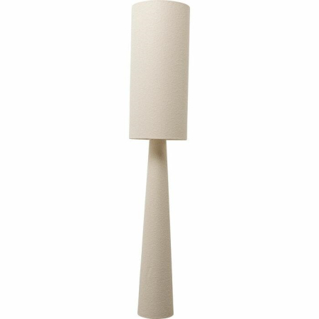 Produse - Lampadar Marleen Boucle 35x35x190 cm, Texturată Țesătură de In Bej - Kare Design