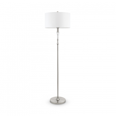 Lampadar Alicante MOD014FL-01N, cu intrerupator, 1xE27, crom+alb, IP20, Maytoni [1]