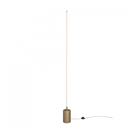 Produse - Lampadar LED Flow MOD147FL-L20BSK1, cu intrerupator, 25W, 2600lm, lumina calda+neutra+rece, IP20, auriu, Maytoni