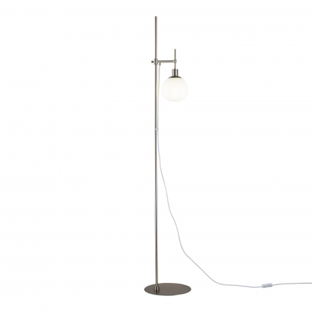 Lampadare - Lampadar Erich MOD221-FL-01-N, cu intrerupator, 1xE14, alb+nichel, IP20, Maytoni