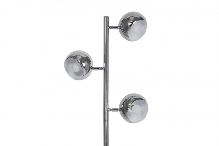 Lampadar modern cu 3 becuri forma glob Garnette 150 cm, metal crom, AZ 0024 - Azzardo [1]