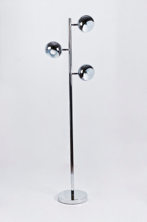 Lampadar modern cu 3 becuri forma glob Garnette 150 cm, metal crom, AZ 0024 - Azzardo [3]