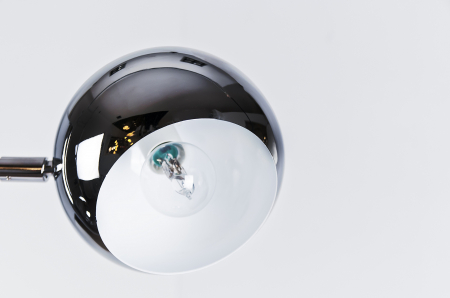 Lampadar modern cu 3 becuri forma glob Garnette 150 cm, metal crom, AZ 0024 - Azzardo [4]
