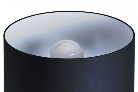 Lampadar modern Omo 150 cm, 3 picioare metal cupru, abajul rotund alb/negru/gri, AZ 3011 - Azzardo [3]
