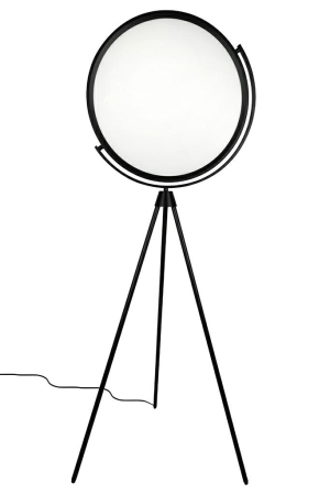 Iluminat - Lampadar Moon Floor 70x60x174 cm, Aluminiu Negru Satinat - Moosee