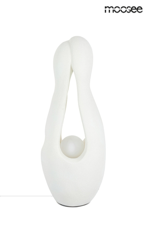 Produse - Lampadar Mykonos 47x53x132 cm, Alb - Moosee