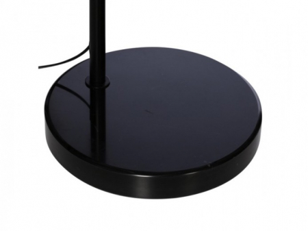 Lampadar negru Karan 225 cm, design modern, abajur negru textil, AZ 1125 - Azzardo [3]