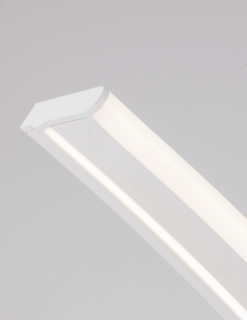 Lampadar premium cu LED dimabil Ermini 2 alb/negru din metal, 9348074 - Novaluce [3]