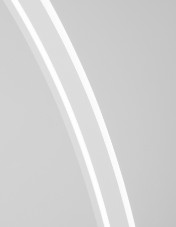 Lampadar premium cu LED dimabil Ermini 2 alb/negru din metal, 9348074 - Novaluce [5]