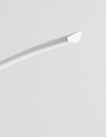 Lampadar premium cu LED dimabil Ermini alb/negru din metal, 9396061 - Novaluce [3]