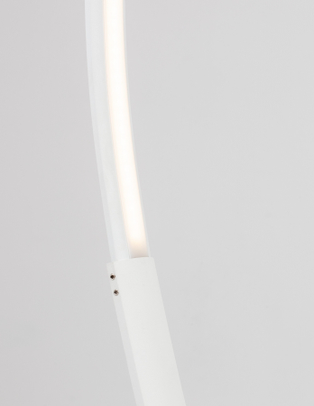 Lampadar premium cu LED dimabil Ermini alb/negru din metal, 9396061 - Novaluce [2]