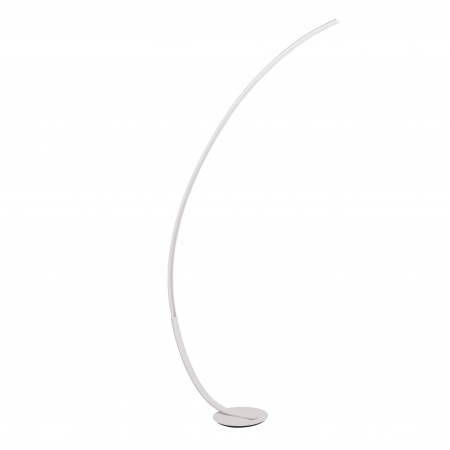 Lampadar premium cu LED dimabil Ermini alb/negru din metal, 9396061 - Novaluce [0]