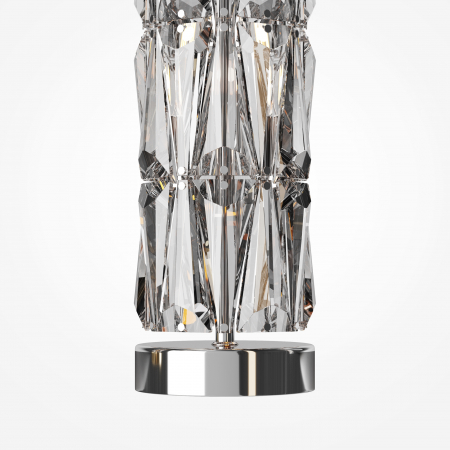 Lampadar Puntes MOD043FL-08CH, cu intrerupator, 8xE14, crom+transparent, IP20, Maytoni [2]