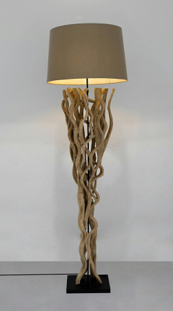 Lampadar Scultra 55x55x158 cm, Lemn de Acacia - Kare Design [6]