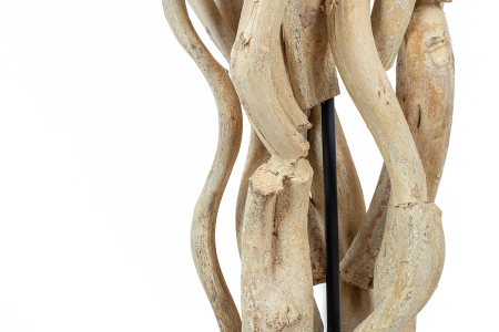 Lampadar Scultra 55x55x158 cm, Lemn de Acacia - Kare Design [3]