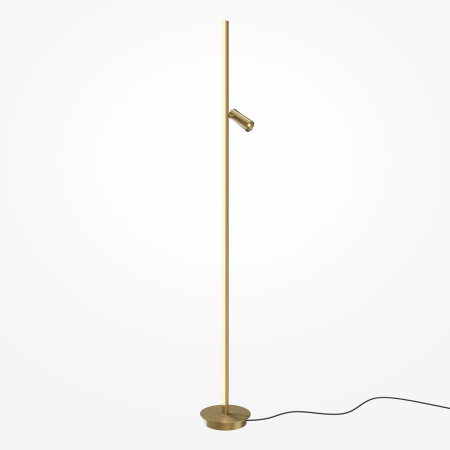 Lampadar Thin, Aluminiu Alamă, 14W, MAYTONI MOD395FL-L28BS3K [7]