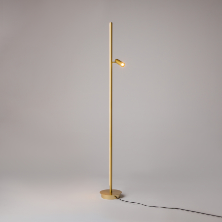 Lampadar Thin, Aluminiu Alamă, 14W, MAYTONI MOD395FL-L28BS3K [2]