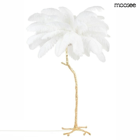 Produse - Lampadar Tiffany 120x120x175 cm, Alb - Moosee