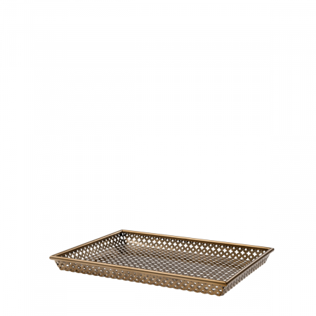 Produse -   Tavă Sirenuse rectangulară cu finisaj din alamă antică 113071 EICHHOLTZ