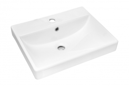 Produse - Lavoar baie RITA 17x50x40 cm alb lucios COMAD