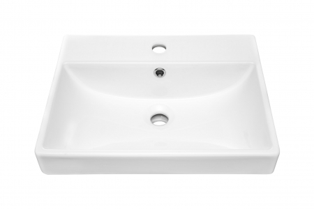 Lavoar baie RITA 17x50x40 cm alb lucios COMAD [1]
