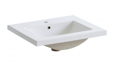 Promotii - Lavoar baie 60 cm, ceramic, CFP 9060, 18 x 61 x 46 cm, COMAD