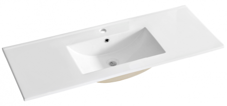 Lavoar baie 60/80/120 cm ceramic alb Lava White COMAD [4]