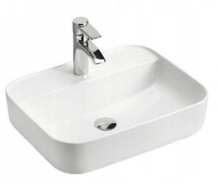 Produse - 2 x Lavoar baie ceramic aplicat 40/50 cm Magic COMAD