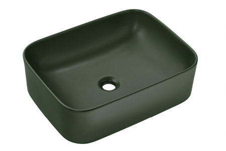 Lavoar baie ceramic aplicat 50/60 cm verde/albastru mat KAMA COMAD [1]