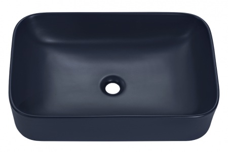 Lavoar baie ceramic aplicat 50/60 cm verde/albastru mat KAMA COMAD [8]