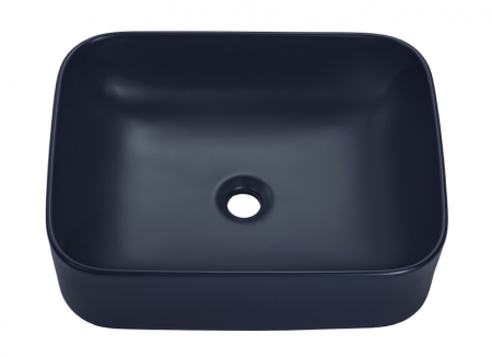 Lavoar baie ceramic aplicat 50/60 cm verde/albastru mat KAMA COMAD [4]