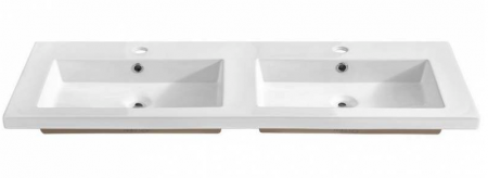 Lavoar baie 60/80/100/120 cm, ceramic incastrat Spirit, COMAD [3]