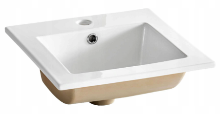 Produse - Lavoar baie 42 cm ceramic incastrat Square COMAD