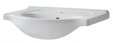 Produse - Lavoar baie incastrat cu o cuva, 65 cm, alb lucios, COMAD