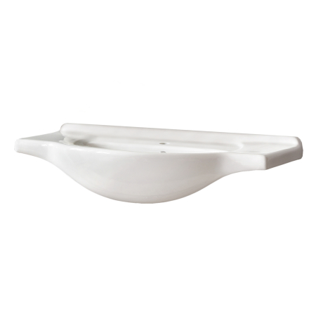 Produse - Lavoar CFP 85 cm, Incastrat cu o Cuvă, Alb Lucios - COMAD