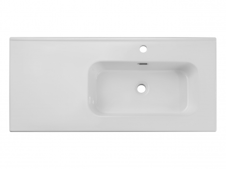 Lavoar mobilier baie, 100 cm, GO, cu o cuva, cu blat ceramic, COMAD [2]