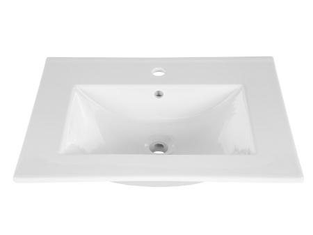 Lavoar Lava 60 cm, Încastrat, Alb Lucios - COMAD