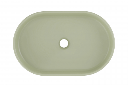 Lavoar pe blat baie aplicat RIVER2, Verde mat, COMAD [1]