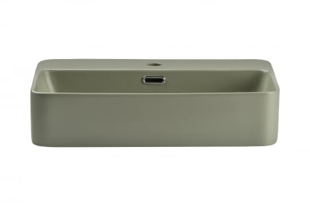 Lavoar pe blat baie TRUST2, Lavoar aplicat, Verde mat COMAD [1]