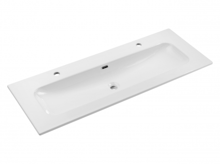 Produse - Lavoar baie pentru mobilier, 120 cm, FLY, alb lucios, cu o cuva, incastrat COMAD